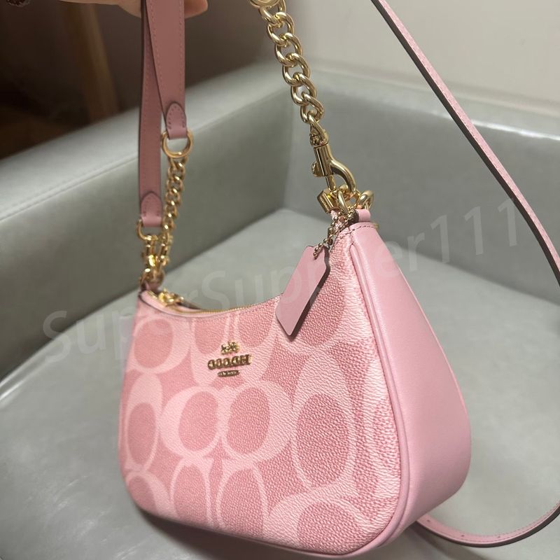 Correct Emblem teri shoulder bag GIFT CHAIN tabby designer bag handbag Capacity shoulder bag crossbody bag wallet bags for women luxury sac Luxury Bag purses - 7 of 9