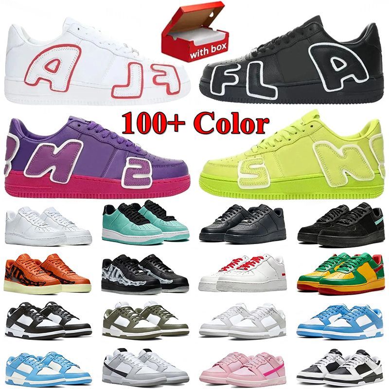 Designer Shoes One shoes men Casual Running Sneakers Classic 1 Triple White Black Red Wheat Panda Utility Starstruck White Ice Outdoor Sports Runners 1s Mens - 1 of 8