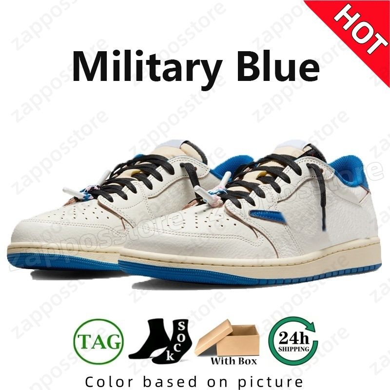 Designer for Men Women Low 1 1s Basketball Shoes Sneakers Black Phantom Tropical Pink Sail Medium Olive Outdoor Sports Trainers Sneaker travi scott low 1 Shoes - 4 of 8