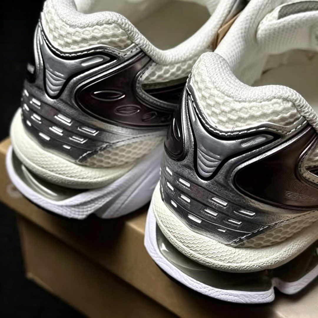 With Box Designer Running Shoes Gels Nyc Mens Womens Cream Solar Power Pure Sier Outdoor Sneakers Sports Athleisure Trainers Fashion Daily Outfit 36-47 - 7 of 8