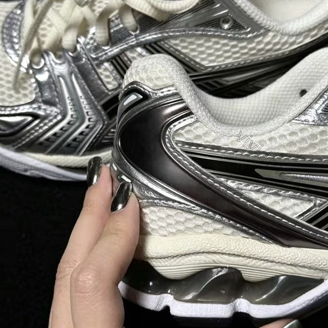 With Box Designer Running Shoes Gels Nyc Mens Womens Cream Solar Power Pure Sier Outdoor Sneakers Sports Athleisure Trainers Fashion Daily Outfit 36-47 - 4 of 8