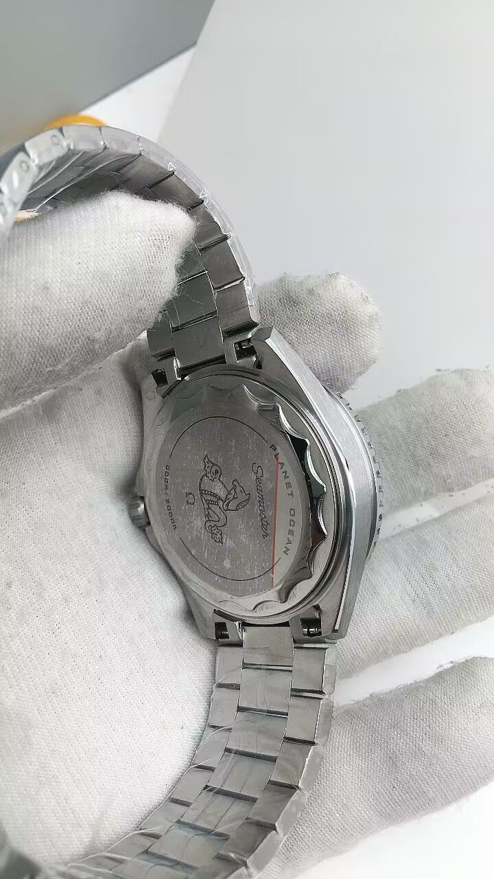 OMEGA Seamaster Planet Ocean 600M Co-Axial Master Cortina Watch Ceramic Bezel Men's Watch Stainless Steel Case Silver Case New Black Case - 3 of 9