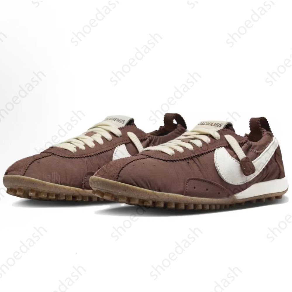Moons Fashion Jacques Retro Running Shoes Designer Shoes Men Women Nylon Upper Lace Up Non Slip Gum Sole Lightweight Breathable Streetwear Sneakers - 5 of 8