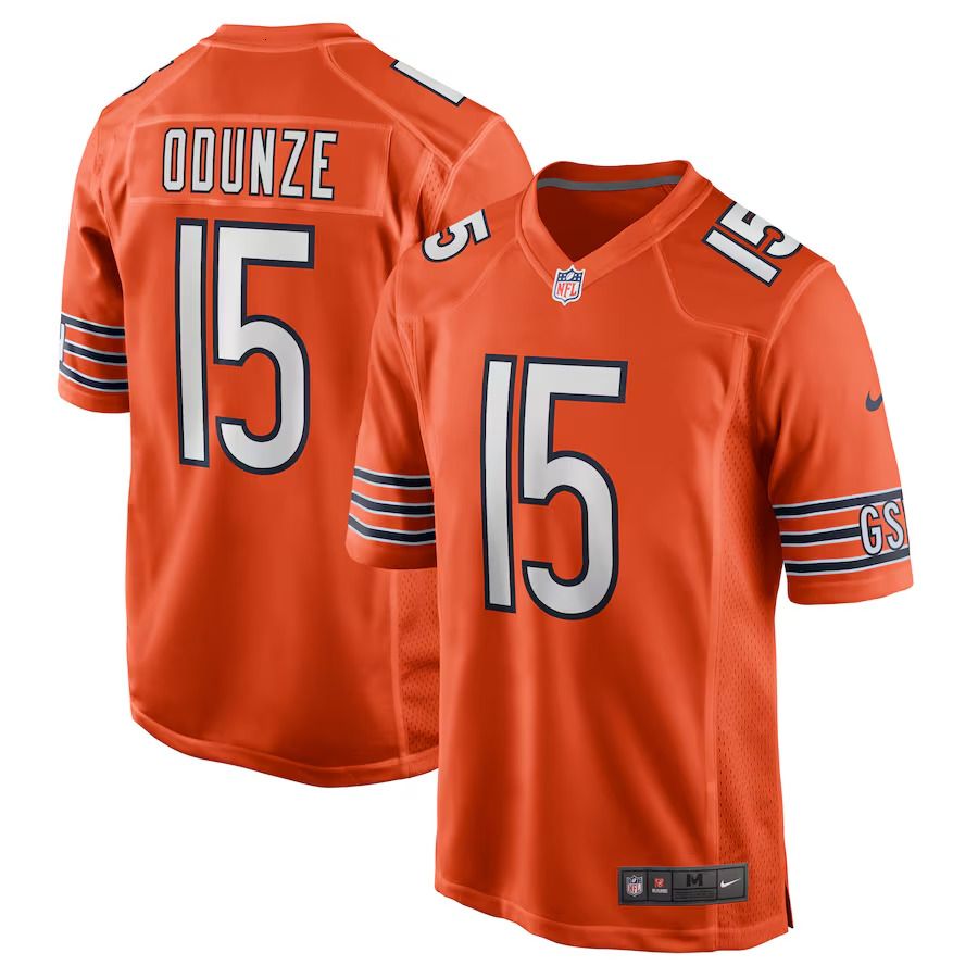 Men's Chicago Bears Caleb Williams Navy Player Game Jersey Custom Available S 6XL - 7 of 7