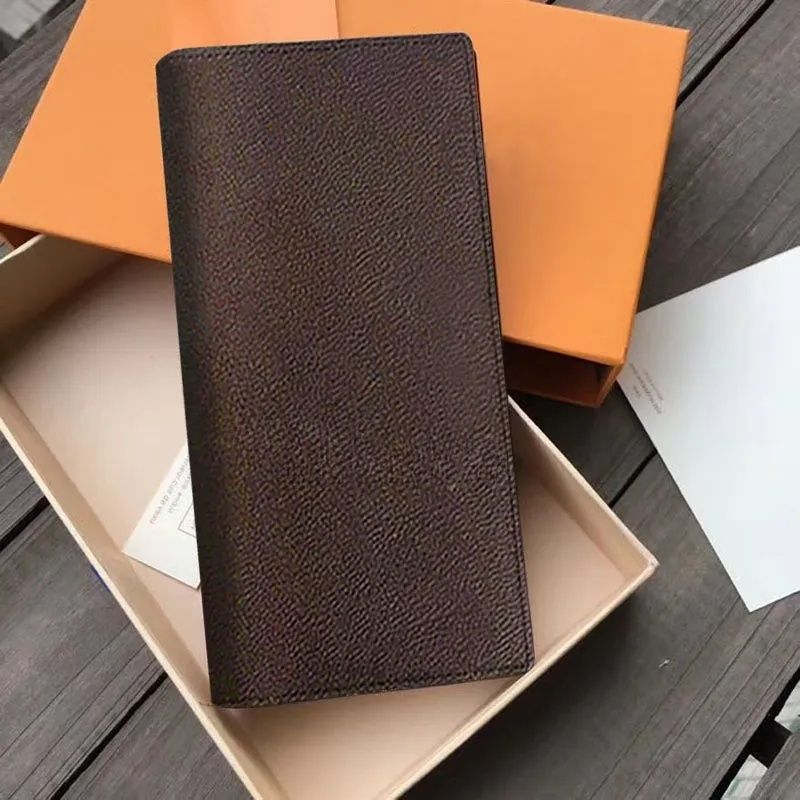 Designer men wallet Purses man card holder pocket organizer long wallets standard wallet for men dicky0750 long purse money bag pouch damier coin pocket note dicky - 4 of 8