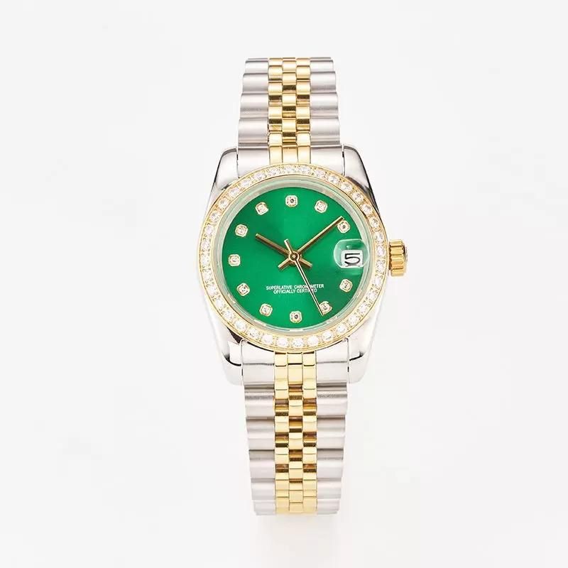 Womens watch Luxury Limited Edimted designer mechanical automatic watches Movement 28mm diamond watch Stainless Steel wristwatches - 4 of 8