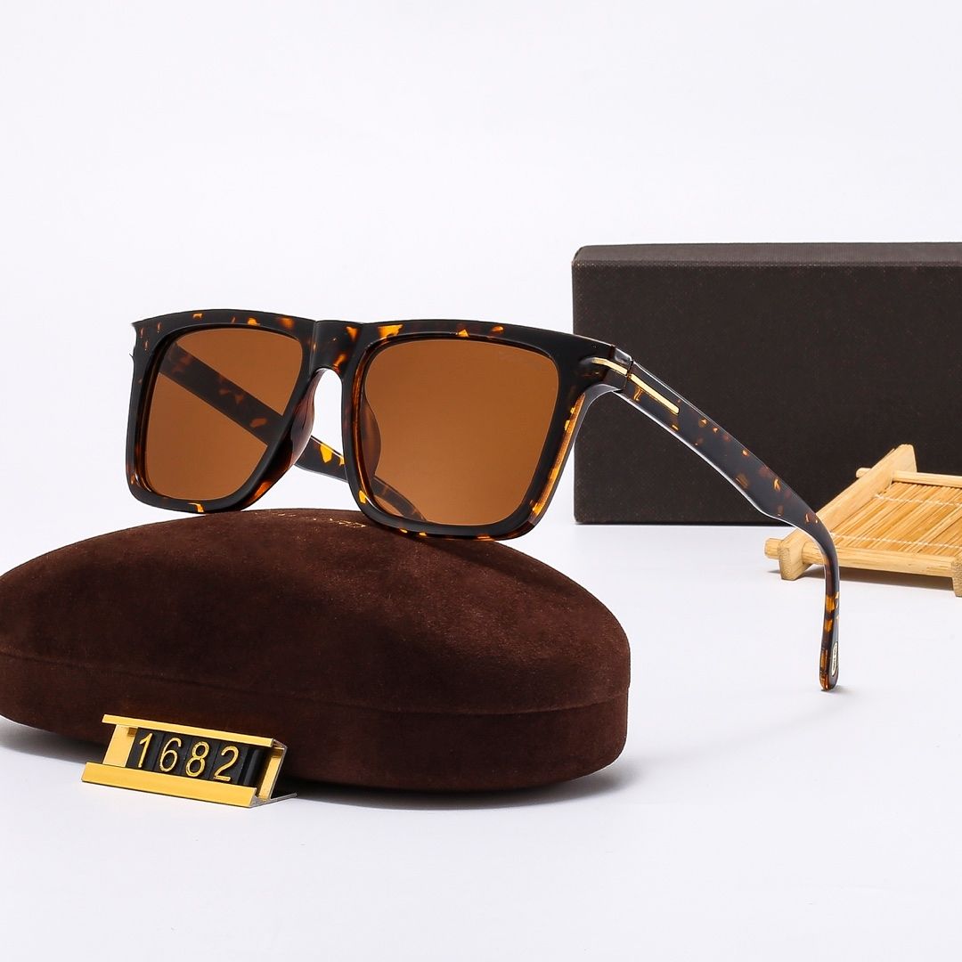 Classic Round Sunglasses Brand Designer UV400 Eyewear Metal Black Frame Sun Glasses Men Women Mirror Sunglasses Polaroid Lens With Box - 7 of 8