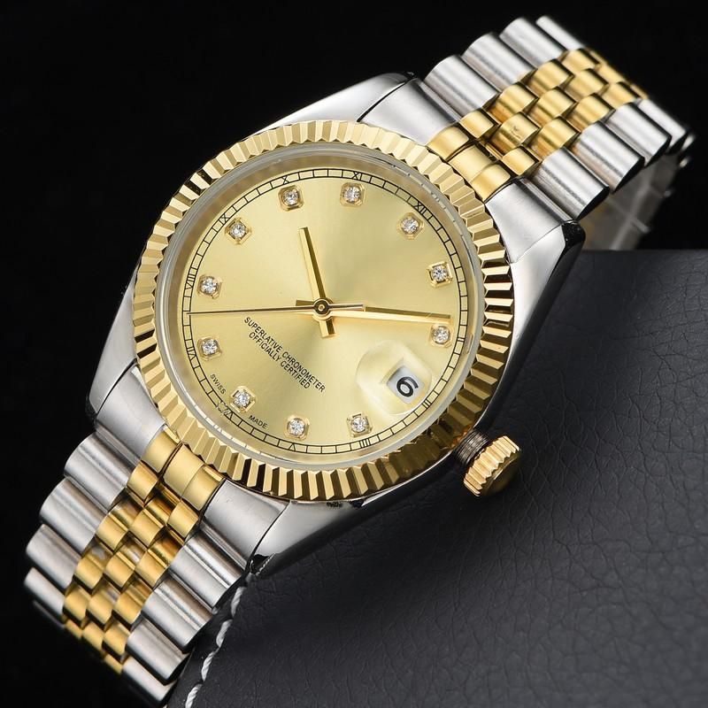 Luxury mens watch designer watches 904L stainless steel strap japanese quartz movement wristwatches Luminous women watches waterproof montre de luxe - 3 of 8
