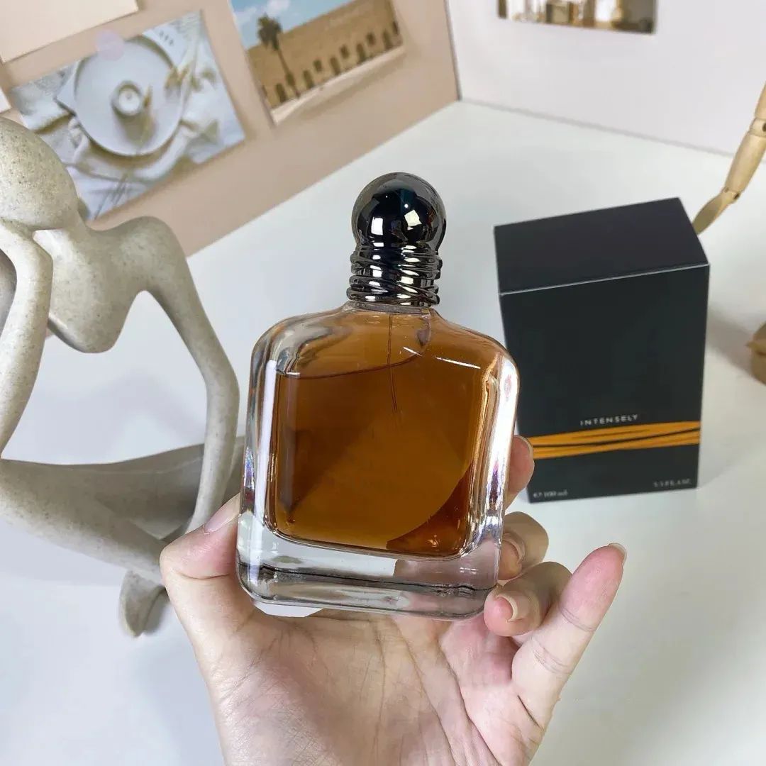 Designer Perfume Men Fragrance Stronger with You Absolutely Intense Eau De Parfum Man Cologne Spray Body Mist Fast Ship High Quality 100ml EDP 3.3OZ - 3 of 4