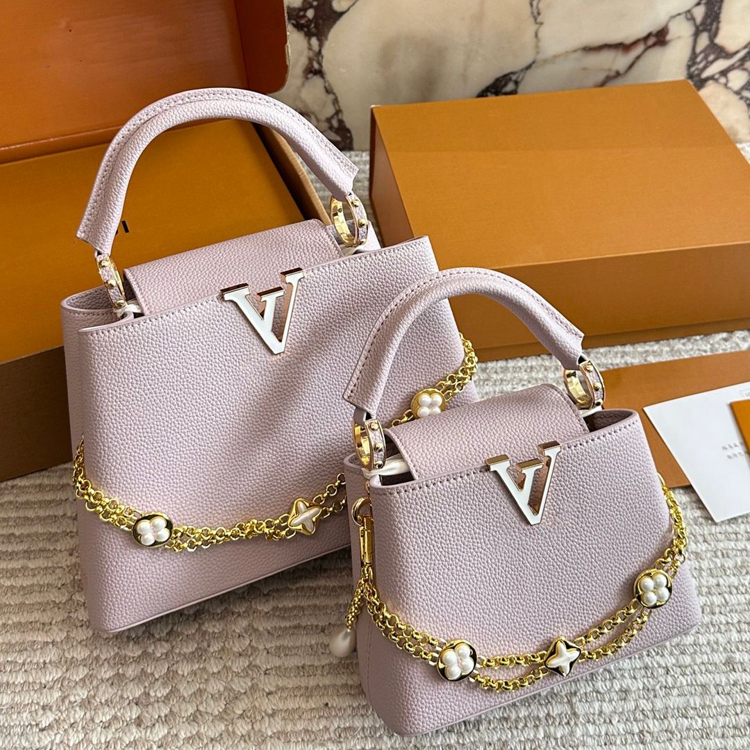 10A Capucines Designer Bag shoulder bag tote bag CrossBody Womens Leather Evenning bags Fashionable Shoulder Clutch Bags high quality shopping bags Lady bags - 6 of 7