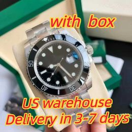 Sliding lock luxury ceramic bezel sapphire glass men's watch 2813 automatic mechanical watch 41mm fashion watches men's 904L stainless watch - chnbuybuy
