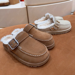 Designer Classic Ultra Mini Boots Snow Goldenstar Evelina Clogs Tasman Tazz Slippers Micro Boot Sand Platform Short Women Fur Sheepskin Leather Chestnut - chnbuybuy