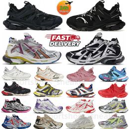Designer Men Women Runner 7 7.0 Casual Shoes Track Led Sneaker Tracks 3 3.0 Platform Sneakers Luxury Paris Gomma Leather Trainer Extraordinary Mens Trainers Size 35-46 - chnbuybuy