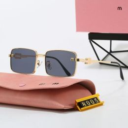 MU Designer sunglasses for women men Oval Metal Fashion Outdoor Eternal Classic Style Eyewear Multi-style full-frame spectacles - chnbuybuy