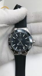 OMEGA Seamaster Planet Ocean 600M Co-Axial Master Cortina Watch Ceramic Bezel Men's Watch Stainless Steel Case Silver Case New Black Case - chnbuybuy