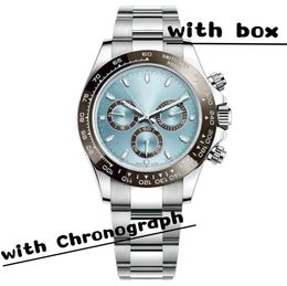 Luxury Men Watch 2813 Automatic/quartz Movement Watches Full Stainless Steel Sports Chronograph Mens Watches luminous montre de luxe Wristwatches gifts - chnbuybuy