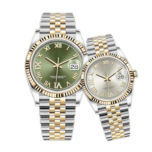 ZDR-women watch 2813 movement 31mm quartz 36mm automatic stainless steel Couples watches waterproof Wristwatches Luminous montre de luxe gifts - Watches - chnbuybuy