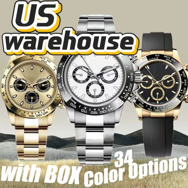 watch mechanical mens watch watches stainless steel bracelet sapphire glass rubber strap business casual couple watch with box 41mm