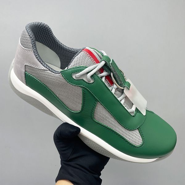 Genuine Leather Mens Cup Sneakers EU47 Designer Shoes Luxury Casual Sneaker Mans Sport Shoes Outdoor Trainers Running Shoes 447 - Shoes & Accessories - chnbuybuy