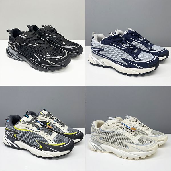 High Quality Men Designer Runner Tatic Sneaker Luxury 2.0 Leather Running Shoes Dynamic Print Mesh Trainers Lightweight Running Hiking Shoes 1098 - Shoes & Accessories - chnbuybuy