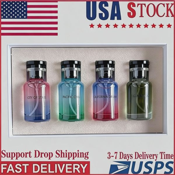 Luxury brand 4*30ml Perfume Set Imagination City of Stars Pacific Chill California Dream Parfum Long lasting smell France Fragrance Gift Box Kits Christmas Gift 4in1 - Health & Beauty - chnbuybuy