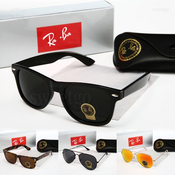 With Box Luxury Sunglasses UV400 Protection Polarized Option Glasses Polished Silver Frame Designer Sunglasses Outdoor Flying Beach Sunglasses For Women Men - Bags, Shoes & Accs - chnbuybuy