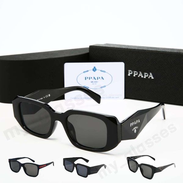 Luxury Designer Sunglasses Symbole Triangular Signature Angular Frame UV400 Protection Anti Glare Eyewear for Men Women Fashion PR17WS Sun Glasses with Box - Fashion Accessories - chnbuybuy