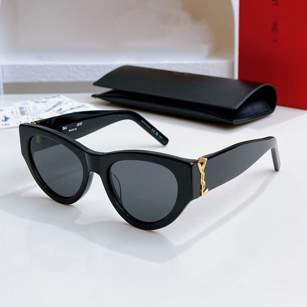 designer sunglasses M94 Luxury For Womens Mens Fashion Oval frame Metal Goggles Designer Sunglasses Protect eyes Anti-UV400 gift - Fashion Accessories - chnbuybuy
