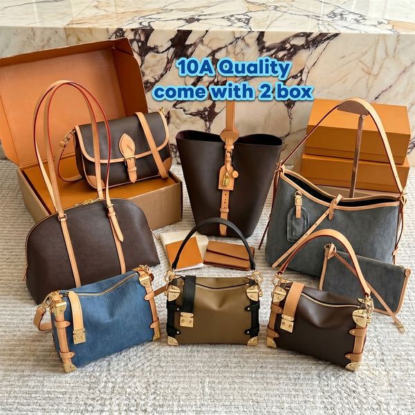 Luxury Hobo Bags For Women Designer Large Capacity Tote Handbags Classic Leather Shoulder Purses With Removable Pouch Fashion Travel Bag With Box Womans Purse PRPU - Bags, Luggage & Accessories - chnbuybuy