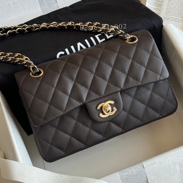 10A Caviar cf Classic Designer bags Shoulder Bag Sheepskin Women's Crossbody Bags Diamond Pattern Metal Chain Doube C Letters Flap Closure Handbag 25 bag tote bag 01 - Bags, Luggage & Accessories - chnbuybuy