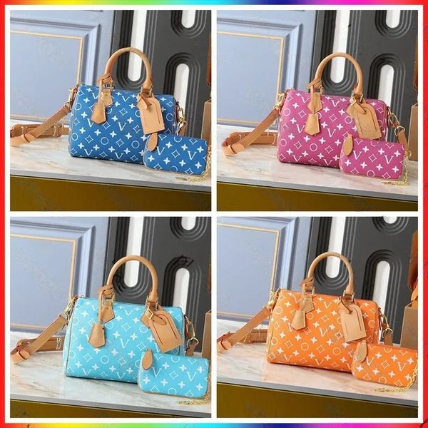 Luxury designer bag pochette crossbody shoulder bag high-quality monogram leather travel bag tote old flower classic women's large capacity handbag purse wallet - Bags, Luggage & Accessories - chnbuybuy