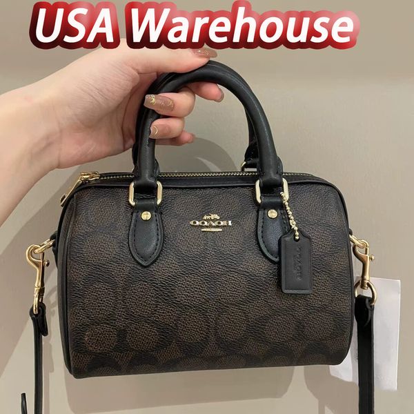 Designer Bag Crossbody Bag Luxury Bag Classic Signature Canvas Boston Handbag Detachable Shoulder Strap Portable Handle Purse Vintage Style Ladies Shoulder Bag - Bags, Luggage & Accessories - chnbuybuy