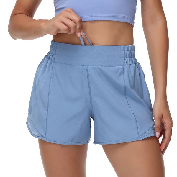Womens Hotty Hot High-Rise Lined Short 4" Gym Fitness Training Tights Sport Quick-drying Short Pants Fashion Trousers - Sports & Outdoors - chnbuybuy