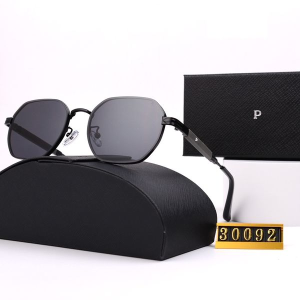 Designer Sunglasses Mens Womens Brand luxury Metal Frame Polarized Classic eyeglasses black vintage summer Outdoor shades eyeglasses with box - Bags, Shoes & Accs - chnbuybuy