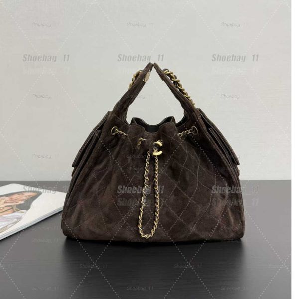 Evening Bags Designer shoulder diamond check long chain fashion bucket crossbody bag Big homeless person 25 suede leather grey casual luxury brand Medium hobo - Bags, Luggage & Accessories - chnbuybuy