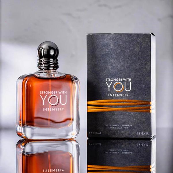Designer Perfume Men Fragrance Stronger with You Absolutely Intense Eau De Parfum Man Cologne Spray Body Mist Fast Ship High Quality 100ml EDP 3.3OZ - Health & Beauty - chnbuybuy