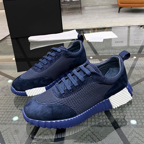 Designer Bouncing Sneakers Luxury Leather Mens Shoes Suede Trainers Fashion Jet Sneaker Breathable Outdoor Sports Casual Shoes 959 - Shoes & Accessories - chnbuybuy